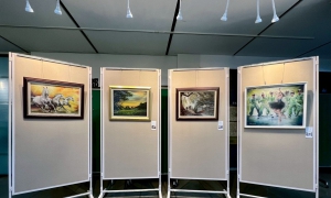 劉素君創作個展 以柔美筆觸描繪生活詩意 訴說每一幅畫的內心細語