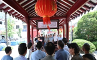 管仲铜像落成如东掘港博爱广场，管子文化研究传承硕果累累
