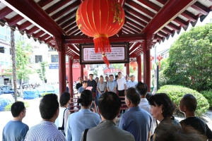 管仲铜像落成如东掘港博爱广场，管子文化研究传承硕果累累
