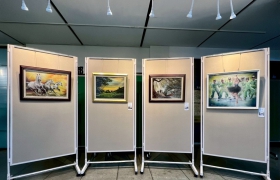 劉素君創作個展 以柔美筆觸描繪生活詩意 訴說每一幅畫的內心細語