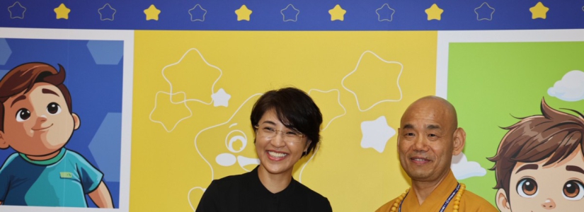 中台禪寺小星辰兒童禪修營重啟始業 許縣長出席祝福
