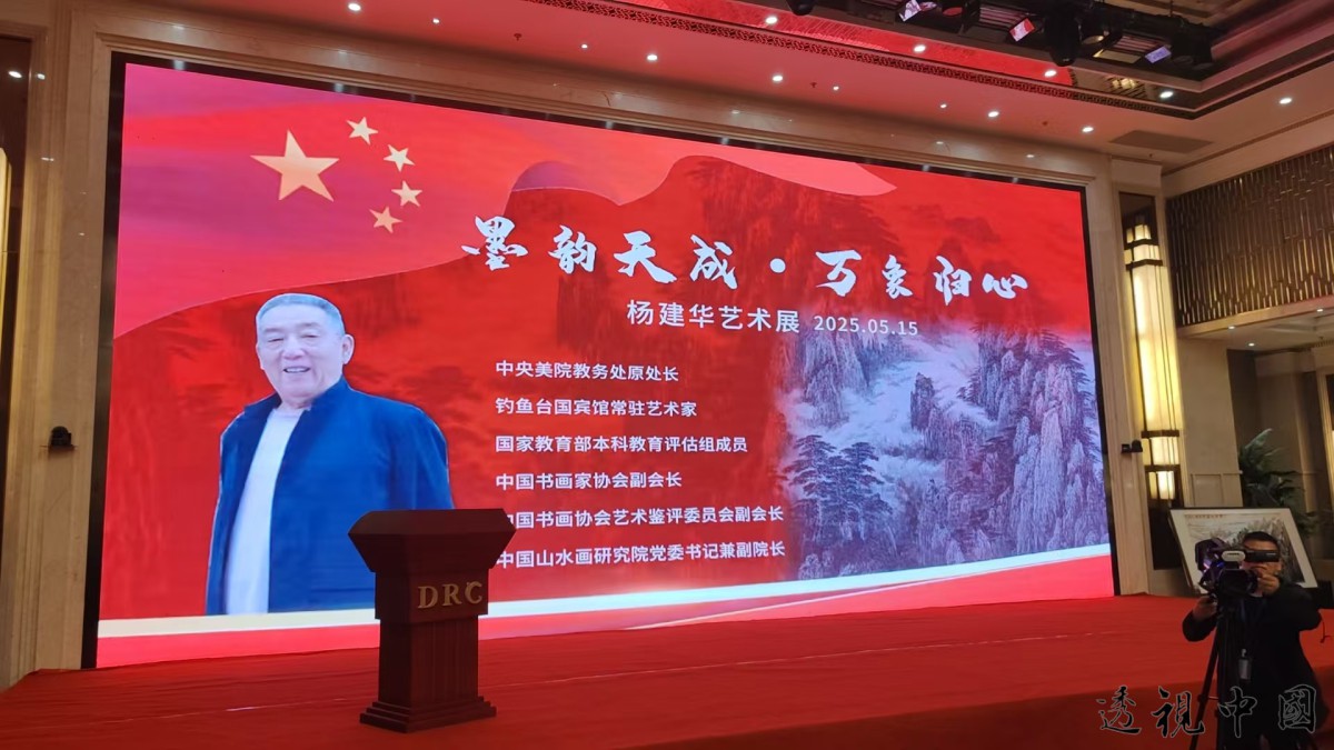 從國賓館到畫壇高峰 楊建華以藝術連結世界-透视中国