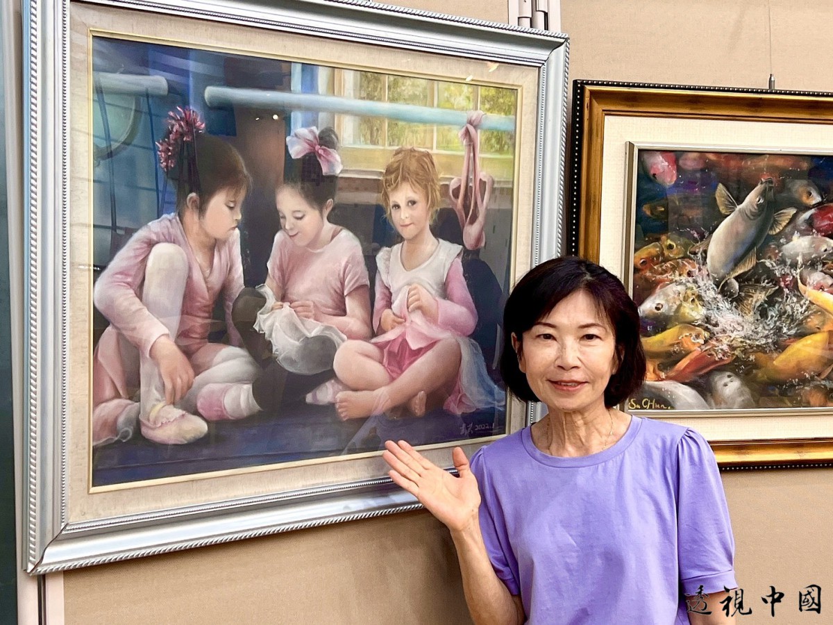 劉素君創作個展 以柔美筆觸描繪生活詩意 訴說每一幅畫的內心細語-透视中国