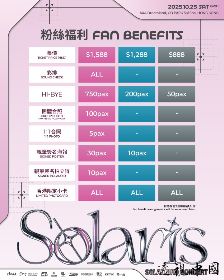MAMAMOO頌樂演唱會拍片約定：設好鬧鐘香港見