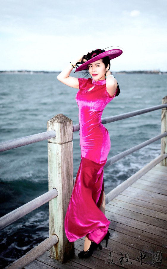 大興機場旗袍展播 余淑琴作品傳承中華文化-透视中国