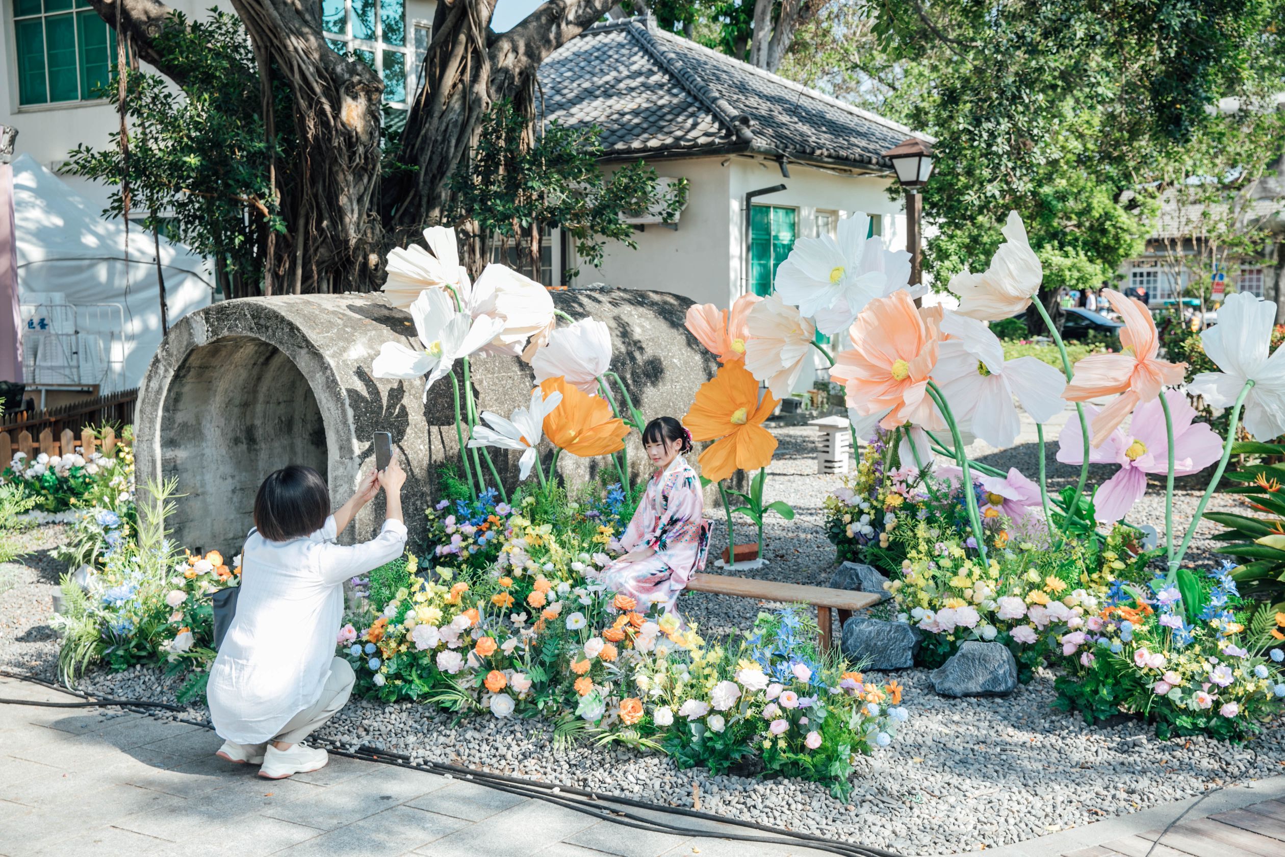 屏東勝利星村「花漾宇宙」登場 打造夢幻親子春日派對